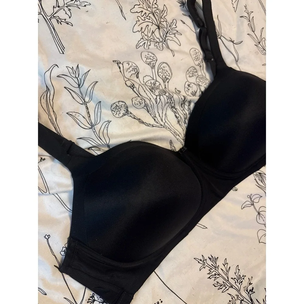 Playtex Black‎ Full Figure Wirefree Support Bra, 42C